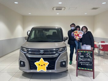 ソリオご納車させていただきました！！